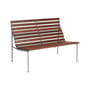 Banc Traverse Lounge bois marron / L 126 cm - Hay