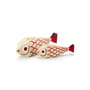 Décoration Wooden Dolls - Mother Fish & Child bois rouge / By Alexander Girard, 1952 - Vitra