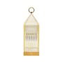 Lampe extérieur sans fil rechageable Lantern LED orange / Fabio Novembre, 2017 - Recyclé - Kartell