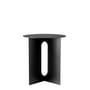 Table d'appoint Androgyne métal noir / Ø 40 x H 43 cm - Audo Copenhagen