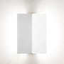  Wall light metal white with a folded LED swivelling shutter / Charlotte Perriand, 1965 - Nemo