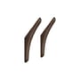 Appendiabiti PI legno naturale / Set di 2 - Ethnicraft