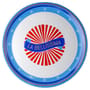 Bel Paese - La Bellissima Pizza plate ceramic blue red / Ø 32 cm - China - Bitossi Home