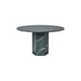 Epic Outdoor Round table stone green / Ø 130 cm (4 people) - Quartzite - Gubi