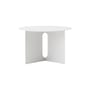 Table basse Androgyne métal blanc / Ø 63 x H 38 cm - Audo Copenhagen