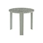 Table basse T-Table Alto plastique vert / Ø 50 x H 44 cm - Kartell