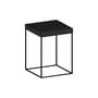 Table d'appoint Slim Up métal noir / 41 x 41 x H 46 cm - Zeus