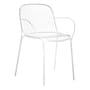 HiRay Armchair metal white / Metal - Kartell