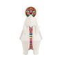 Mary Christmas crib figure ceramic white / Hand-painted porcelain - Alessi