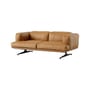 Inland AV22 Straight sofa leather brown / 2 seats - L 179 cm - Leather - &tradition
