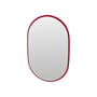 Miroir mural Colour Frame - Look bois rouge / 46,8 x 69,6 cm - MONTANA