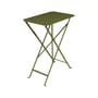 Table pliante Bistro métal vert / 57 x 37 cm - Acier / 2 personnes - Fermob