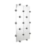 Wandspiegel Sphera Crystal Palace L Vertical metall silber / L 135 x H 195 cm - Moustache