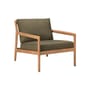 Fauteuil rembourré Jack Outdoor / Teck - Ethnicraft