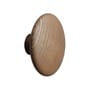 Patère The Dots Wood Medium / Bois - Ø 13 cm - Muuto