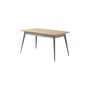 rechteckiger Tisch 55 chêne holz natur / 140 x 80 cm - Neuauflage 1955 / 6 Personen - Tolix