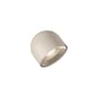 Applique Plusminus Solo métal beige / Ø 10 cm - Vibia