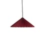 Suspension Matin tissu rouge / Ø 38 cm - Hay