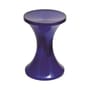 Tabouret Tam Tam Krystal plastique indigo transparent / Réédition 1968 - Stamp Edition