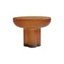 Tavolino Crown Low vetro arancione / Ø 55 x H 41 cm - 101 COPENHAGEN