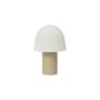 Frill Wireless rechargeable lamp plastic material beige - Ferm Living