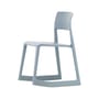 Chaise empilable Tip Ton RE bleu / Plastique recyclé - Inclinable & ergonomique - Vitra