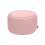 Pouf Point Large Sherpa rose / Ø 70 cm - Tissu Sherpa (fausse fourrure) - Fatboy