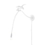 Sparrow / Cruising Wall light with plug plastic material white - Seletti