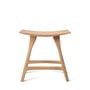 Osso Stool natural wood / Solid oak - H 48 x L 50 cm - Ethnicraft