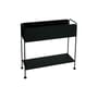 Übertopf Picolino metall schwarz / Staumöbel - Metall / L 66 x H 63 cm - Fermob