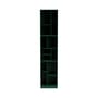 Bibliothèque Loom bois vert / L 46.8 x P 30 x H 215.8 cm - MONTANA