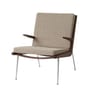 Fauteuil rembourré Boomerang HM2 (1956) / Avec accoudoirs - Noyer - &tradition
