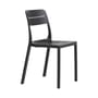 Chaise empilable Cassia Bistrot noir - NARDI