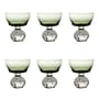 Sektgläser Eternal Snow M glas grün / 6er Set - Ø 9,2 x H 10 cm - Serax