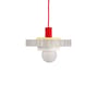 Suspension Gigi n°3 / Ø 28 x H 14,5 cm - Plastique recyclé / Fabriqué en France - Warren & Laetitia