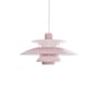 Suspension PH 5 Opal plastique rose / Ø 32 cm - Réédition 1958 - Louis Poulsen