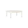 Tavolino Thorvald SC109 metallo bianco / Ø 115 cm - &tradition