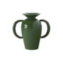 Vase Momento JH41 céramique vert / Jaime Hayon - L 31,8 x H 30 cm - &tradition