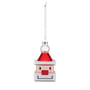 Santa Cube Bauble glass multicoloured / Hand-painted blown glass - Alessi