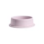 Portacandela Column ceramica rosa / Per candela a blocco - Ø 10 cm - Hay