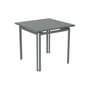 Tavolo quadrato Costa metallo grigio / 80 x 80 cm - Fermob