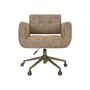 Valeria Office armchair textile brown - NV GALLERY