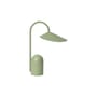Arum LED Wireless rechargeable lamp metal green - Ferm Living