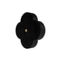 Patère Andrée bois noir Large / Ø 10 cm - Hartô
