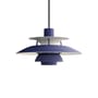 Pendelleuchte PH 5 Mini metall blau / Ø 30 cm - Poul Henningsen, 1958 - Louis Poulsen