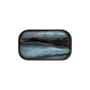 Piano/vassoio Organic vetro blu / 53 x 31 cm - Dipinto a mano - Ethnicraft
