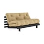 Canapé convertible Roots / L 160 cm - 3 positions / Structure noire - KARUP DESIGN