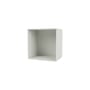 Montana Mini 1001 Wall storage wood white / Open - 35 x 35 x D 25 cm - MONTANA