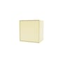 Wandablage Montana Mini 1003 holz gelb / Rechte Tür - 35 x 35 x T 25 cm - MONTANA