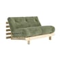 Canapé convertible Roots / L 140 cm - 3 positions / Structure pin clair - KARUP
